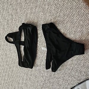 Black nwt shein two piece